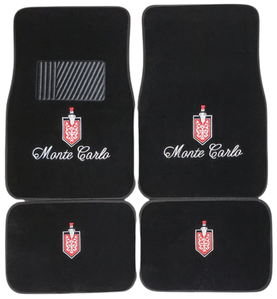 Custom Monte Carlo LS Landau Floor Mats Personalized Carpets-image