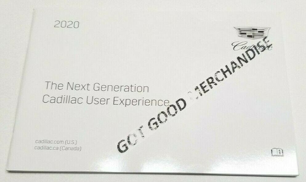 2020 CADILLAC NAVIGATION SYSTEM OWNERS MANUAL USER GUIDE CUE NEXT GENERATION