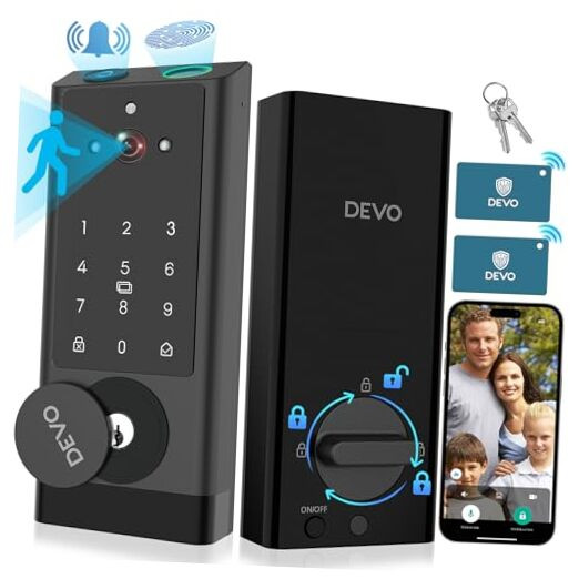 G1 6-in-1 Smart Lock with Camera Doorbell and Keyless Entry