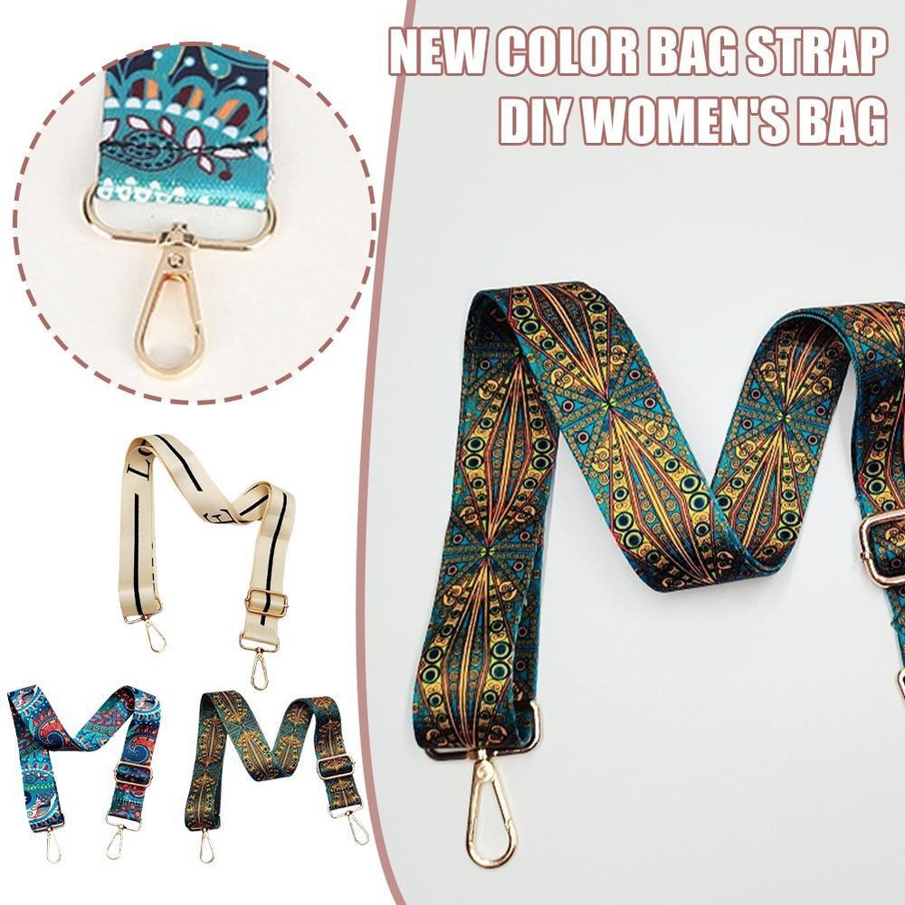 UNIQUE TRENDS New Bag Strap for Shoulder Sling Bag Wide Belts Adjustable S T7N7