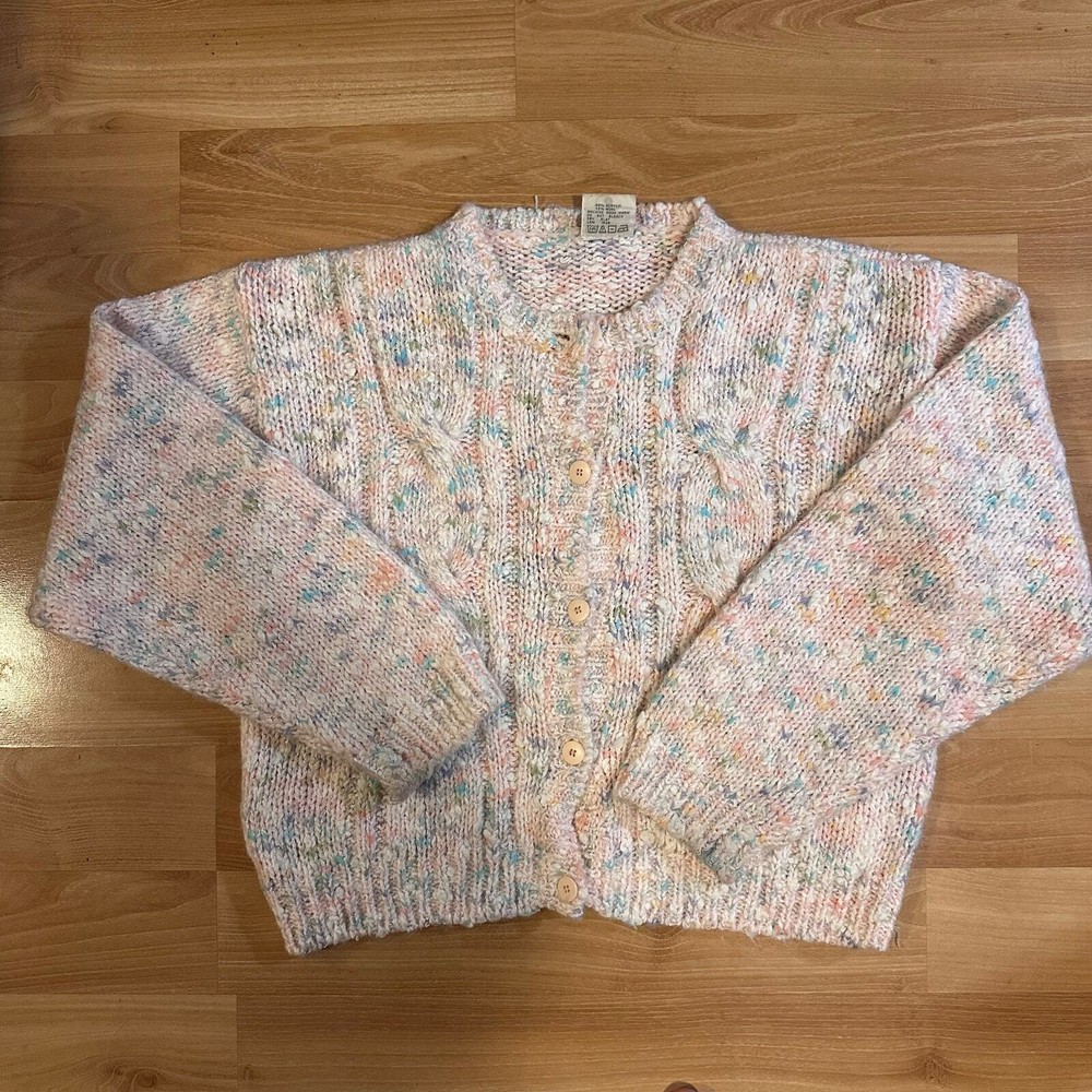 Taylor Swift Cotton Candy Oversized Cardigan Sweater - Medium