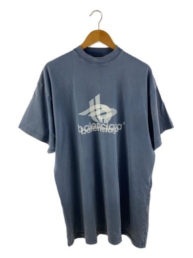 BALENCIAGA/T-shirt/L/Cotton/NVY/739028 TPVF2