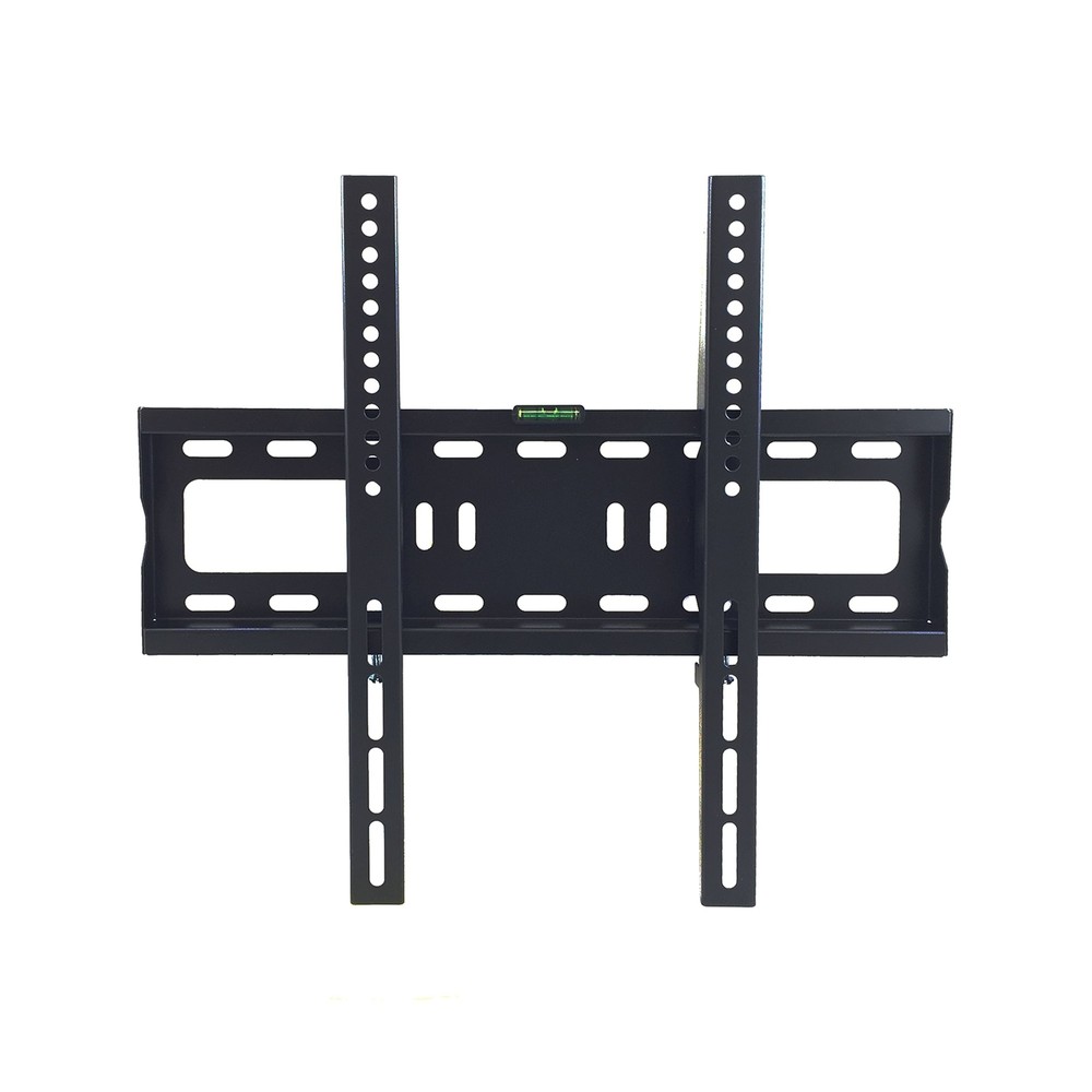 MegaMounts Heavy Duty Matte Black Finish Fixed Television Wall Mount for 26 - 55