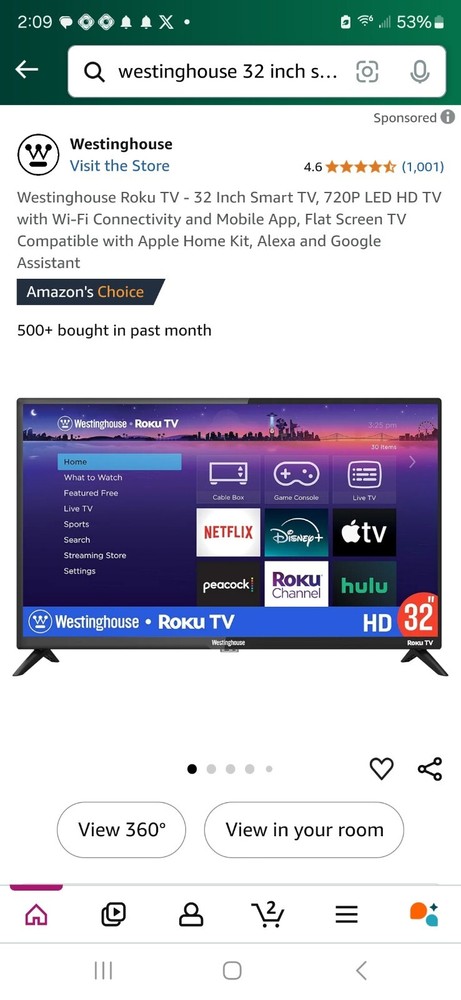 Westinghouse ‎WR32HX2210 32