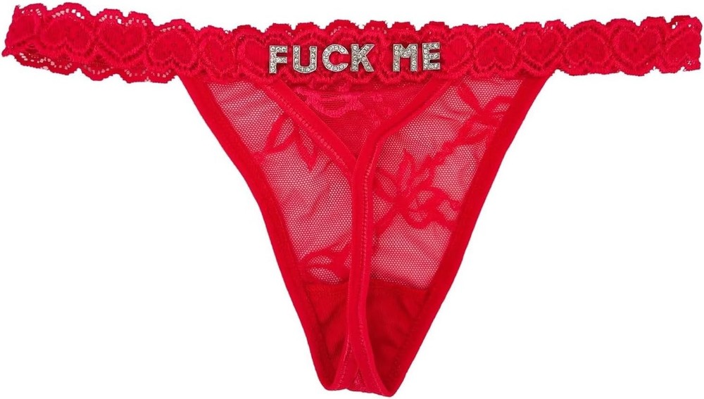 Custom Funny Thong Underwear Personalized with Your Special Word Large R-1-image