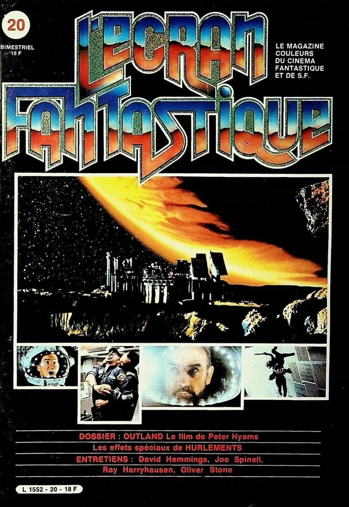 L'Ecran Fantastique #20 FN; Media Presse | French Magazine on Film Movies - we c