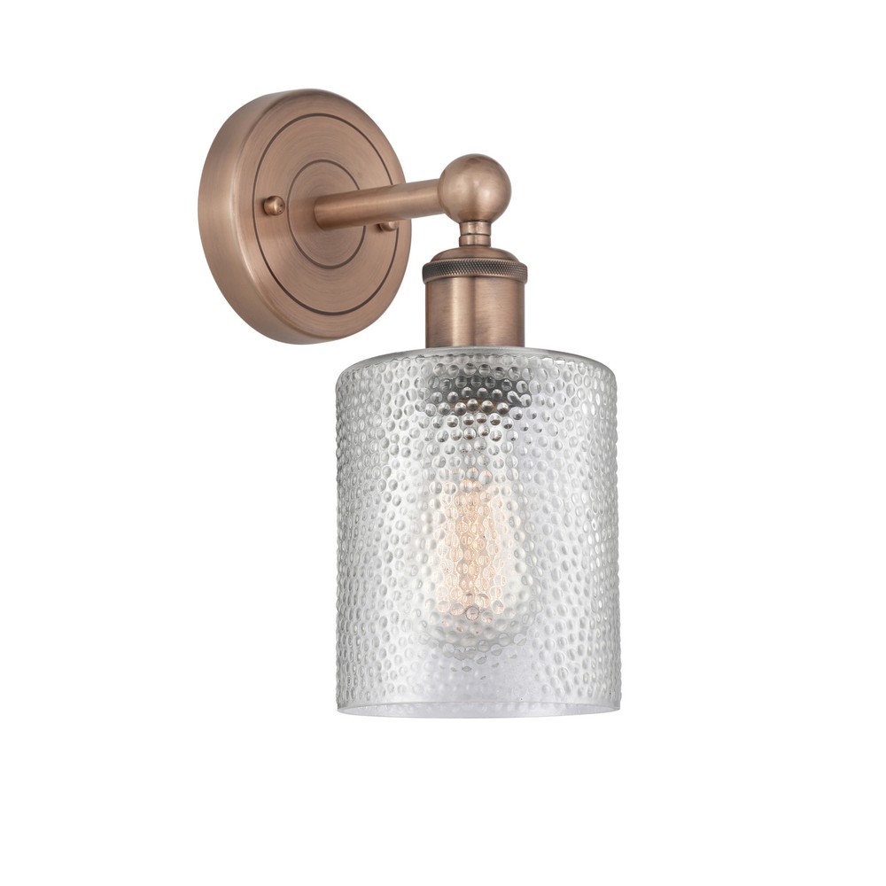 Innovations Lighting Cobbleskill Copper Wall Sconce 616-1W-12-5
