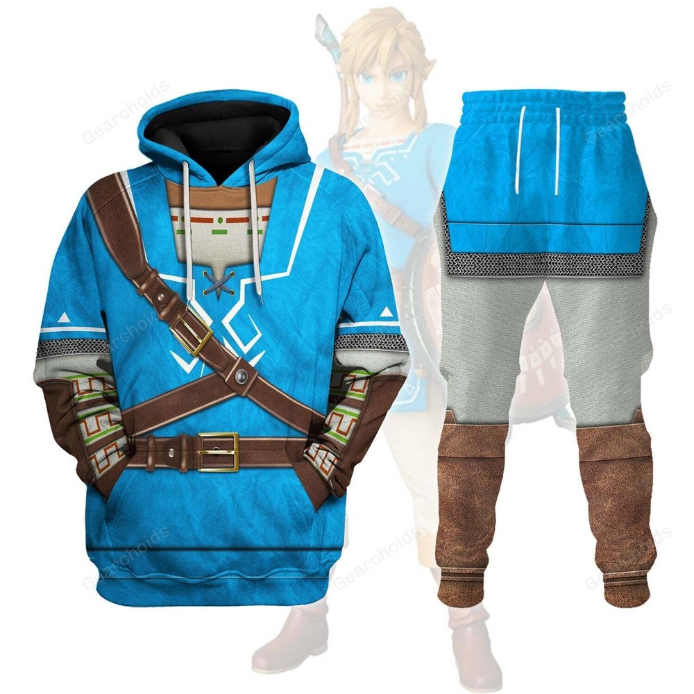 Champion's Tunic Hoodie and Sweatpants Set by Link Attire ZDHS02