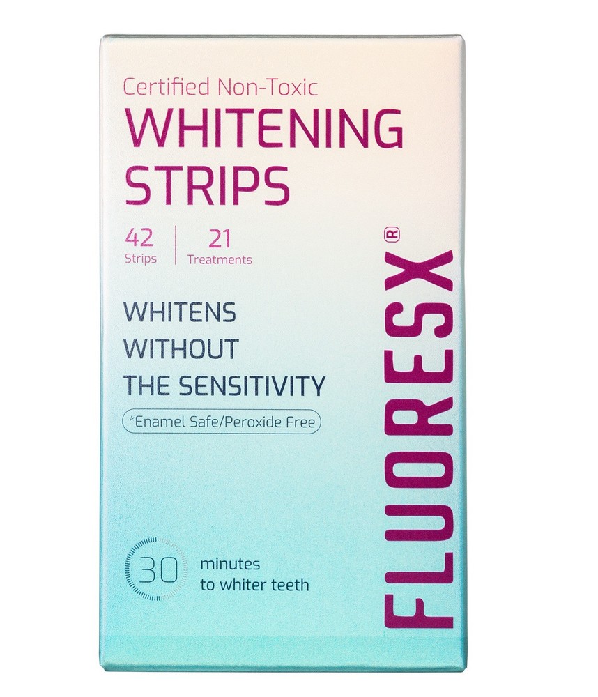 Professional Enamel-Safe Teeth Whitening Strips Pack of 42 for Brighter Smiles