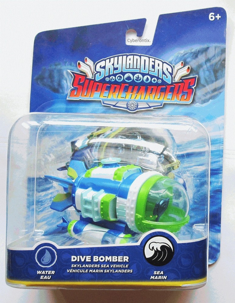 Skylanders DIVE BOMBER Vehicle SuperChargers Figure Character Pack NEW
