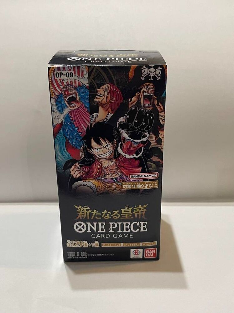 ONE PIECE Card Game The Four Emperors OP-09 booster box Bandai Japanese NEW