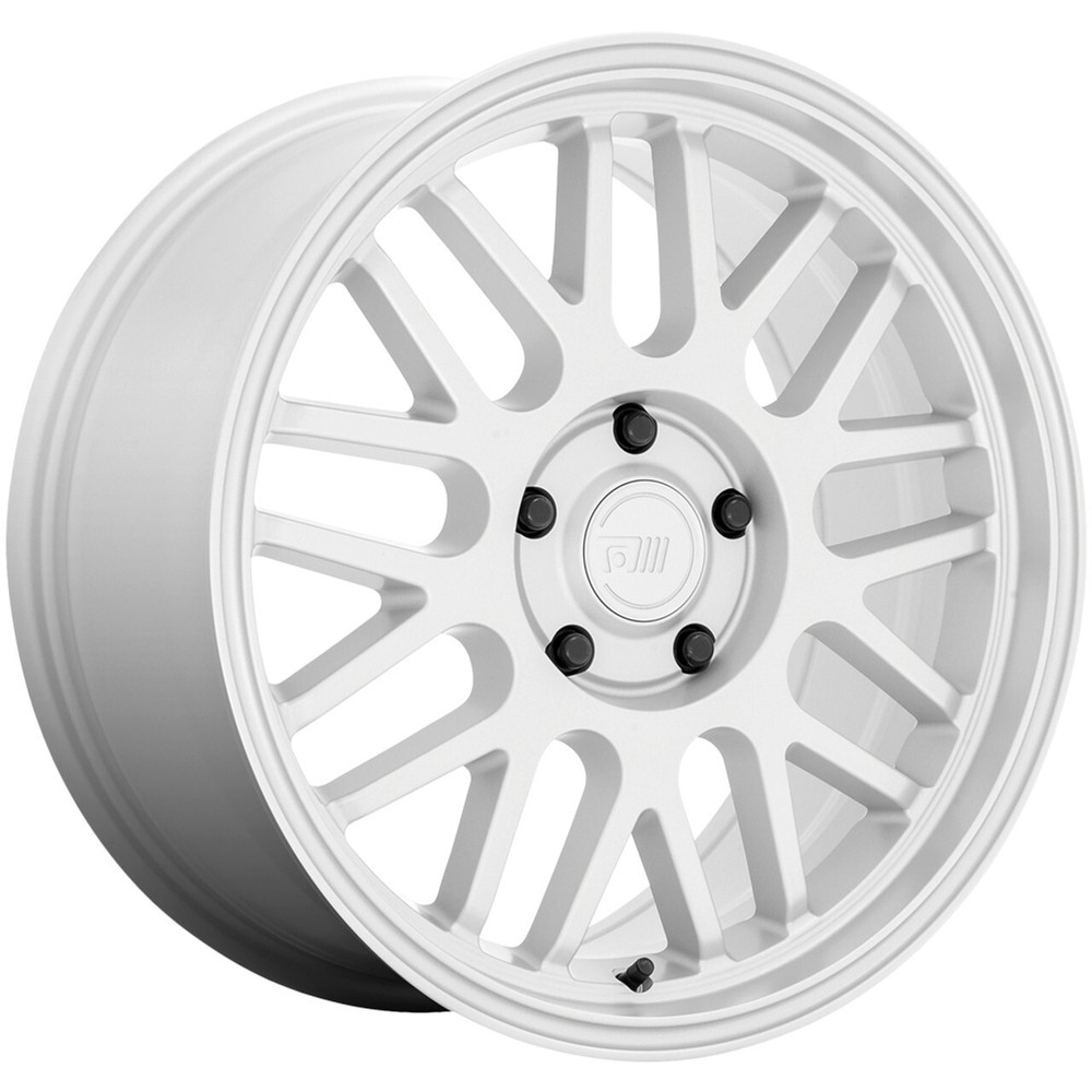 17x8 +40 Motegi MR144 M9 5x4.5 Hyper Silver Wheels (Set of 4)