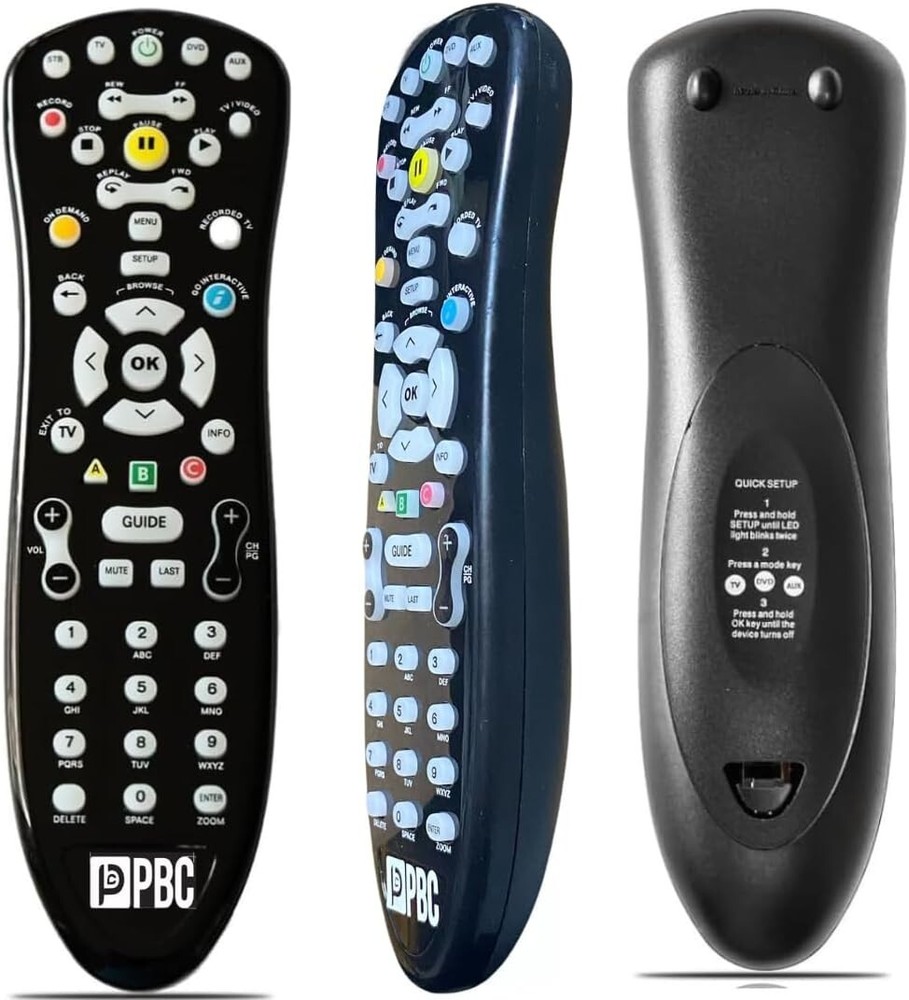 AT&T U-Verse Bell TV Fibe IR Remote Control Brand New Replacement