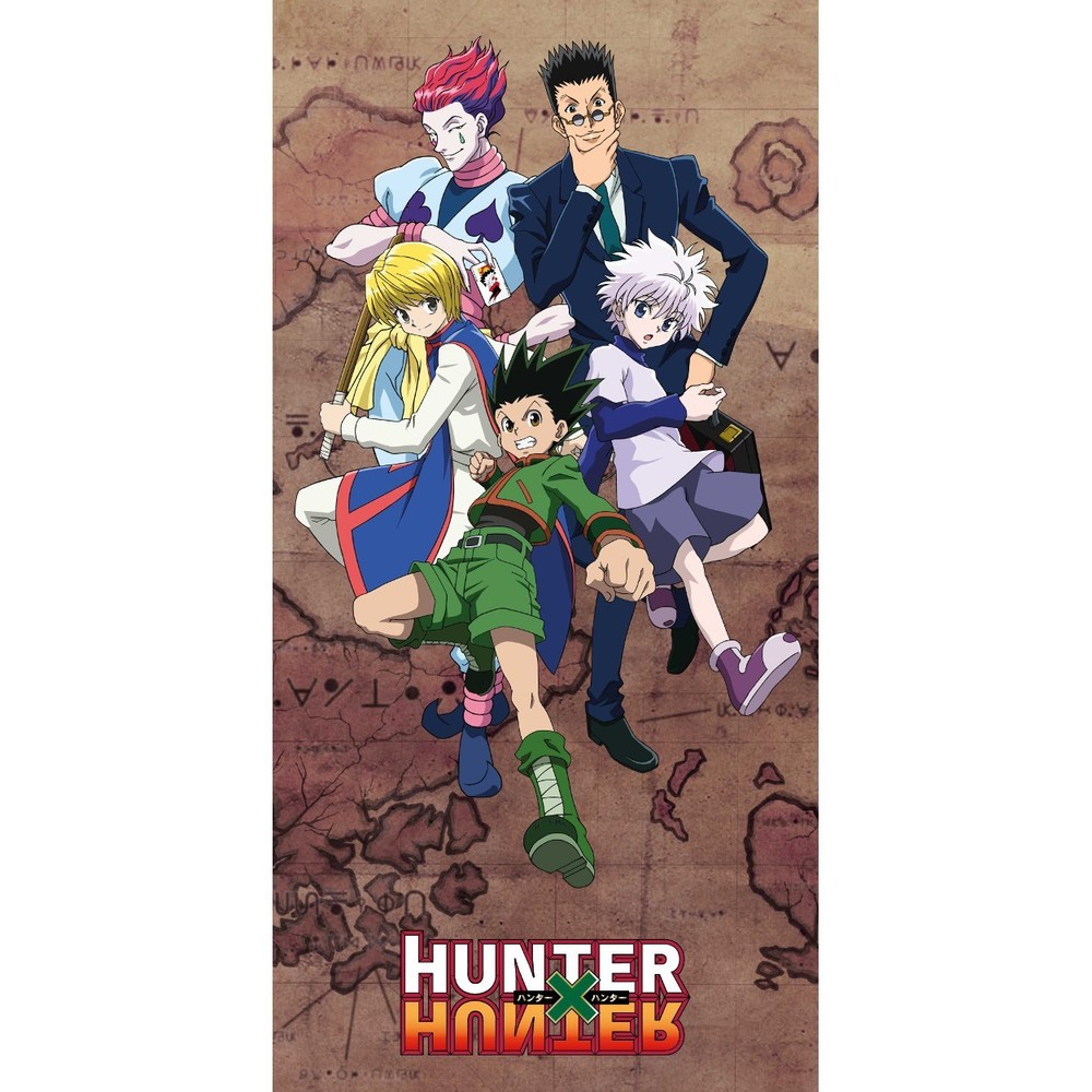 Hunter X Hunter Large Cotton Beach Towel 70x140cm Original Halantex Design