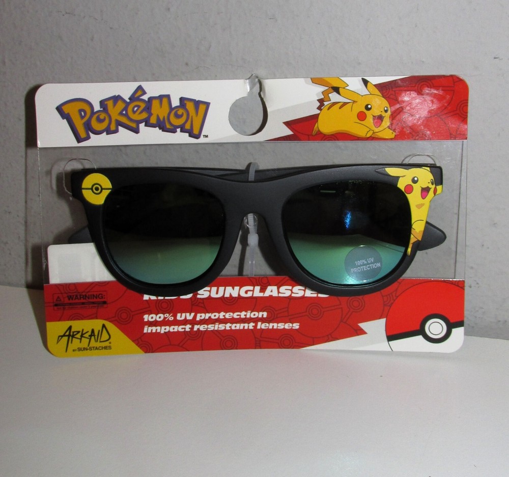 Kids Awesome Pokemon- Pikachu Sunglasses - BRAND NEW W TAGS!!