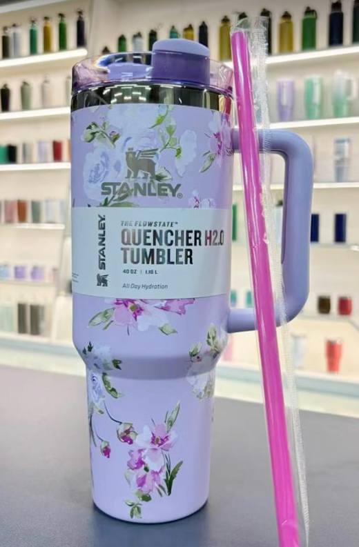 Stanley x LoveShackFancy QUENCHER 40oz 1.18L Tumbler HappyThoughts New