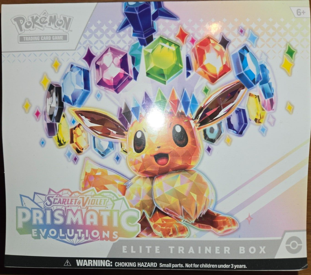 Pokemon TCG Scarlet & Violet Prismatic Evolutions Elite Trainer Box |BRAND NEW