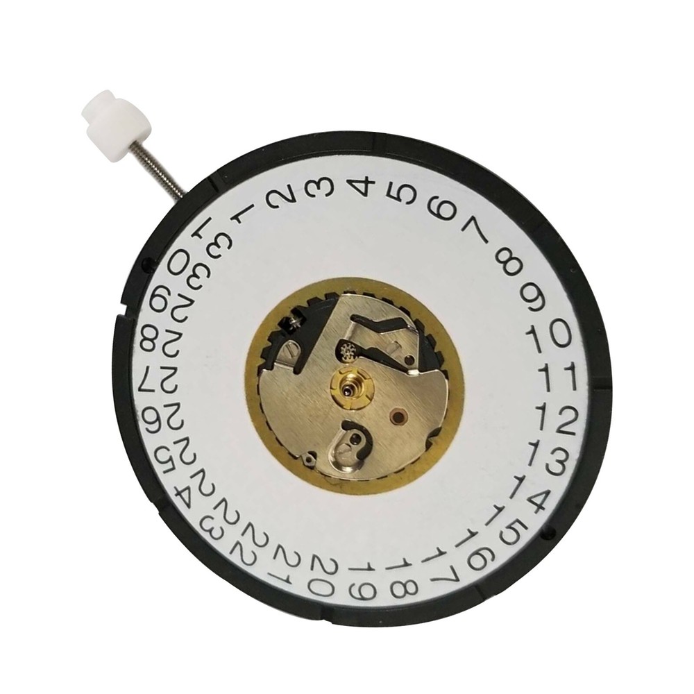 3mm Thick Quartz Watch Movement Date at 3 Repair Parts for ISA 2334 1035 b