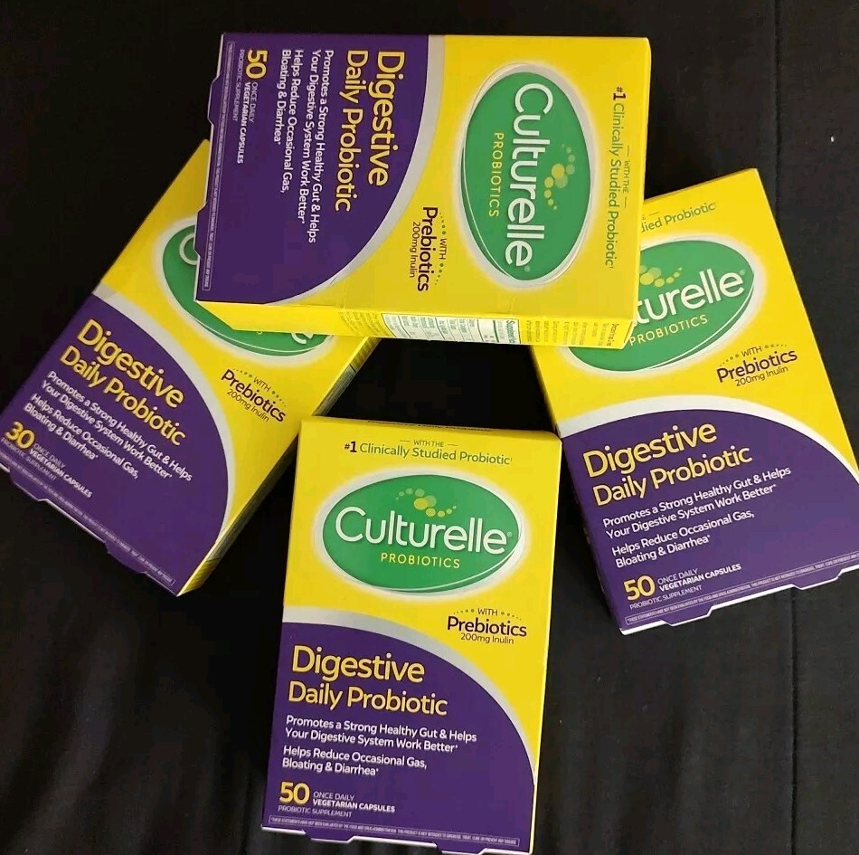 4 Culturelle Probiotics Digestive Daily Probiotic 180 Total EXP 5/26+ Gut Health