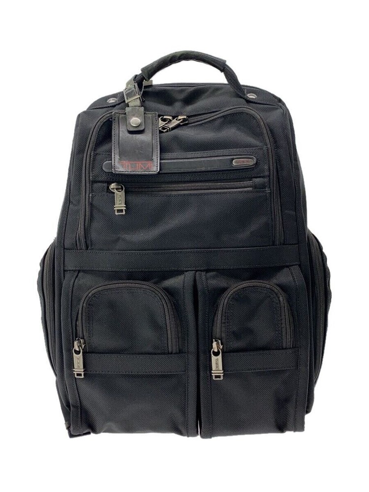 Tumi Black Backpack Model 26173D4 1307 Stylish Durable Travel
