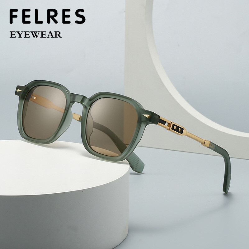 Square Sunglasses Men Retro Outdoor Driving Traveling Party Shade Glasses UV400