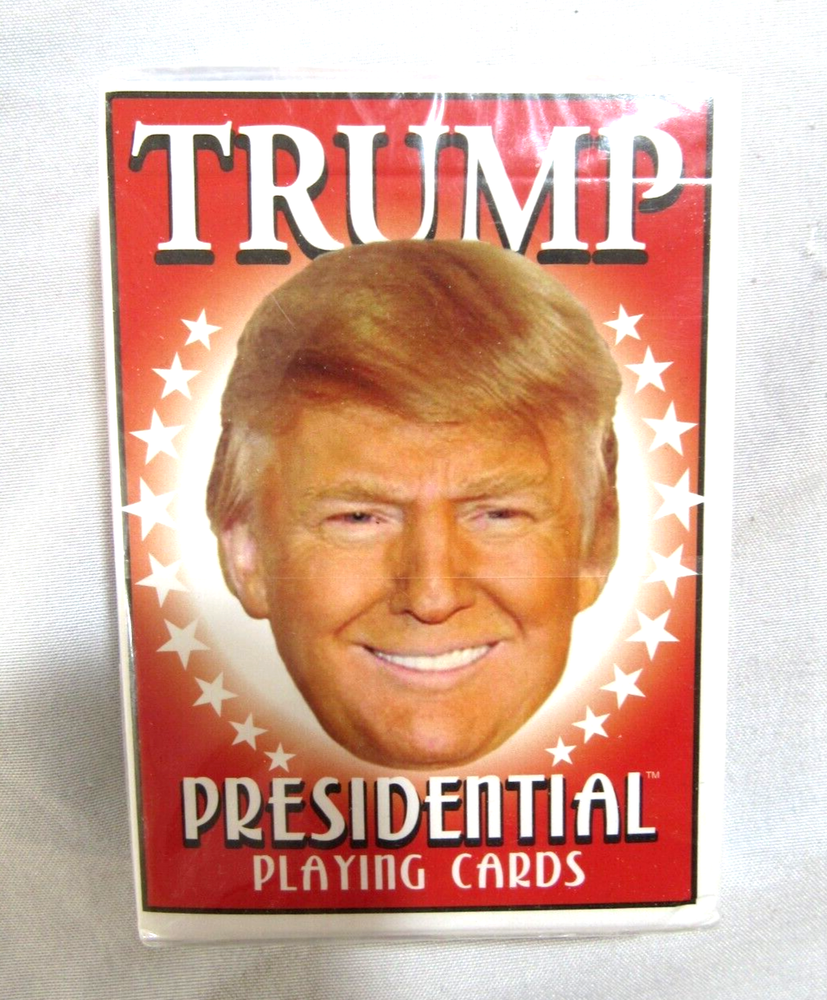 Donald Trump 2016 Presidential Poker Playing Cards Complete Deck