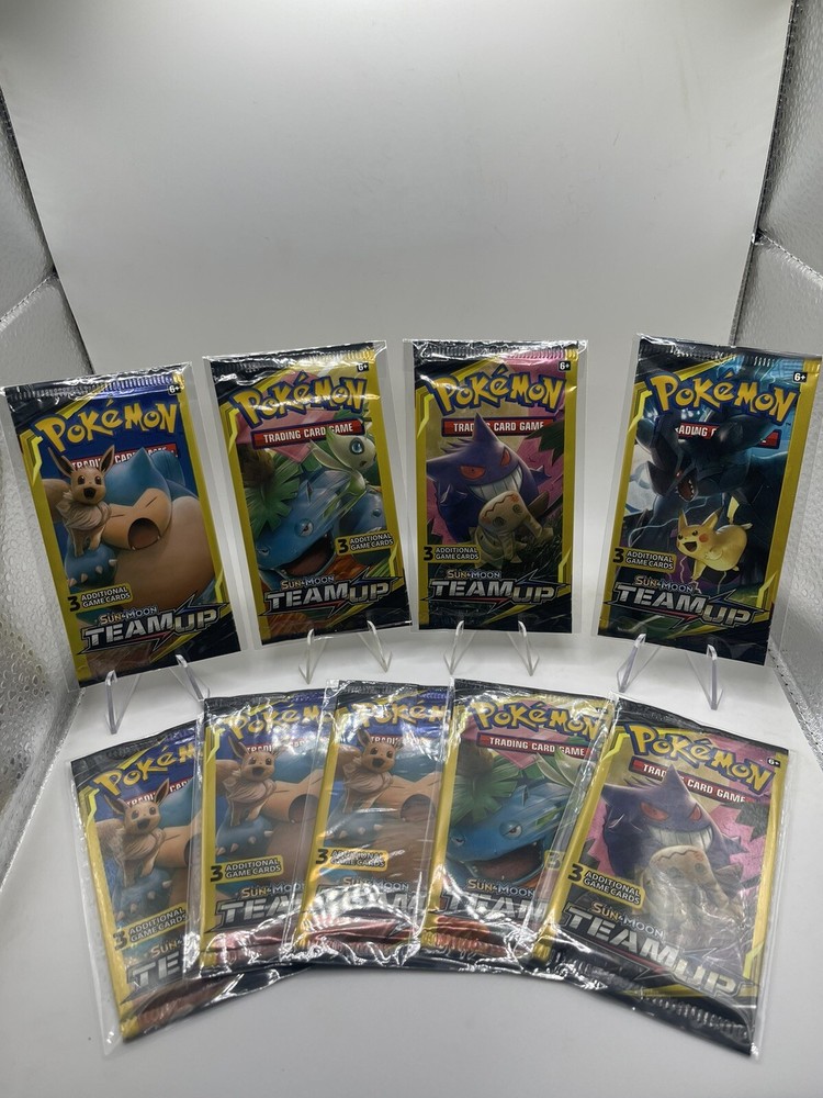 Pokemon TCG - Sun and Moon Team Up Booster Pack Sealed (Random Art)