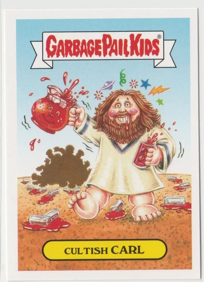 Cultish Carl Garbage Pail Kids GPK 2017 Adam-geddon Series 2a Card