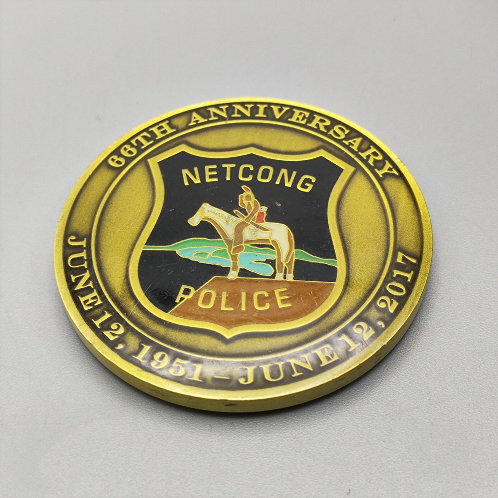 Netcong Police 66th Anniversary Challenge Coin