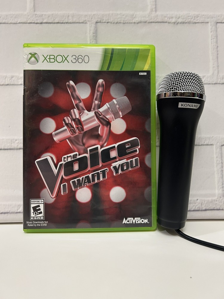 The Voice: I Want You (XBOX 360) Case & Disc Free Fast Shipping-image