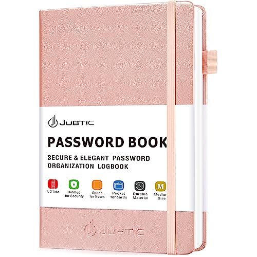 Medium Alphabetical Password Book for Internet Logins-image