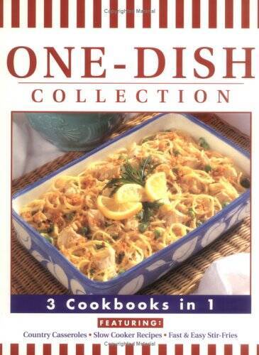 3-in-1 Cookbook Bundle: Country Casseroles & Slow Cooker Recipes for Easy Home Cooking - Good Condition