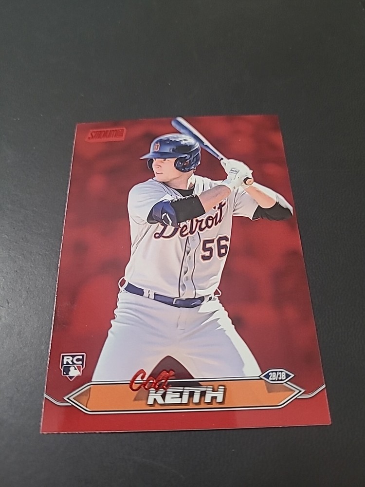 Colt Keith 2024 Topps Stadium Club Red Foil Rookie Detroit Tigers #36 RC