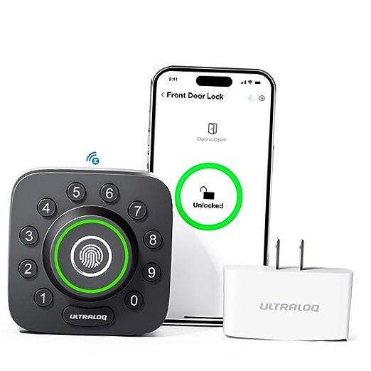 Worlds First Z-Wave Smart Lock with Fingerprint ID for Keyless Entry & Home Automation