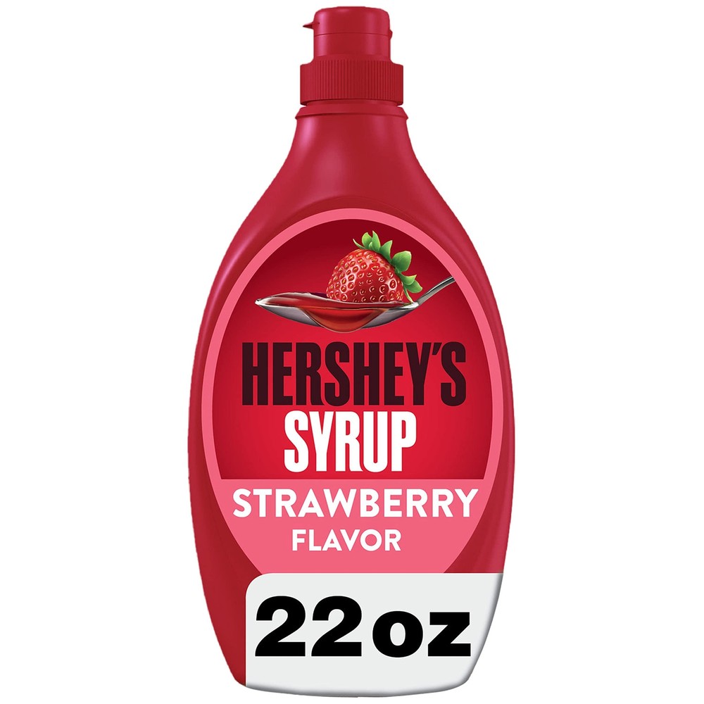 Strawberry Syrup Bottle 22 Oz