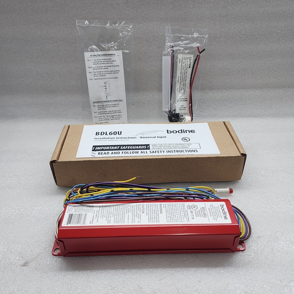 BODINE BDL60U FLUORESCENT EMERGENCY BALLAST