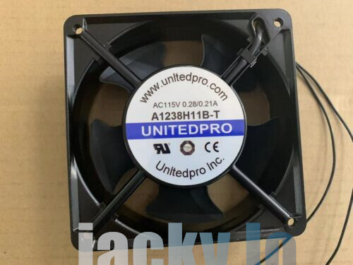 A1238H11B-T  UNITEDPRO 115V 0.28/0.21A 12038 Chassis fan Cooling fan New