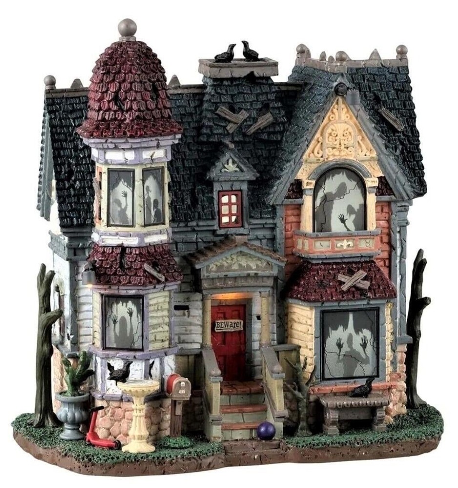 Lemax Spooky Town 2023 House of Shadows Haunted Village Building #35004
