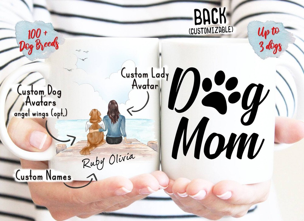 Personalized Dog Mug Dog Mom Mug Dog Coffee Mug Dog Lover Mug Pet Mug Dog Mom Gi