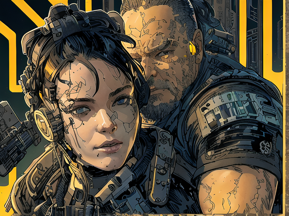 Digital Desktop Art Virtual Gift - Rare Cartoon Comics Background Image-image