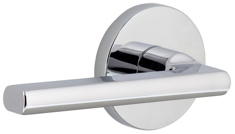 Viaggio CLOMIL_PRV_234_LH Left-Handed Solid Brass Privacy Lever in Chrome