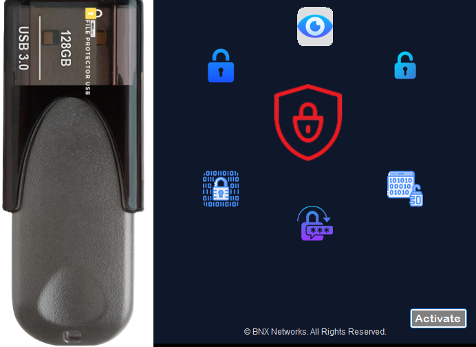 Password Locked and Data Encrypted USB-image