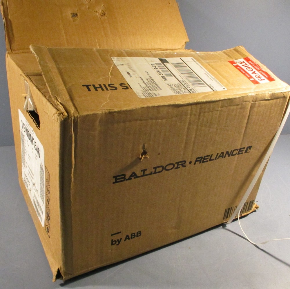 Baldor Reliance 1HP 3PH Motor 1770 RPM 56C TENV 5/8