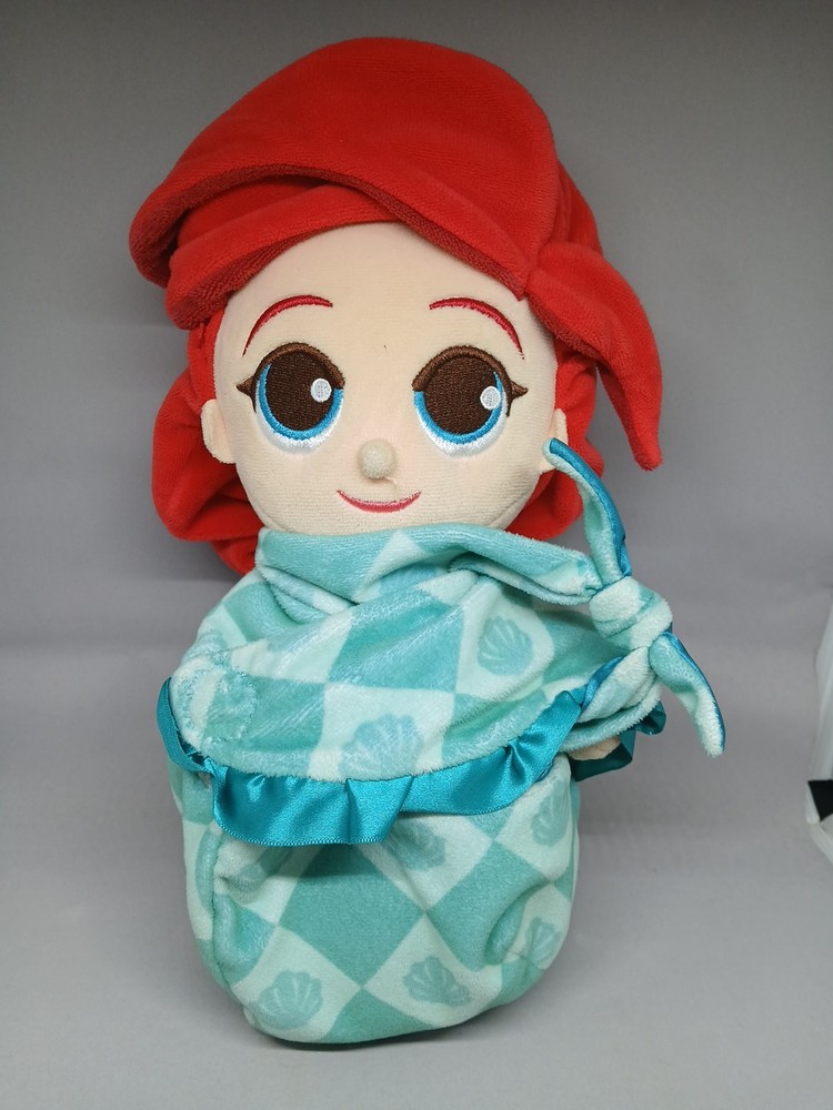 Disney Babies Baby Ariel Plush with Cozy Pouch Blanket - Disney Parks