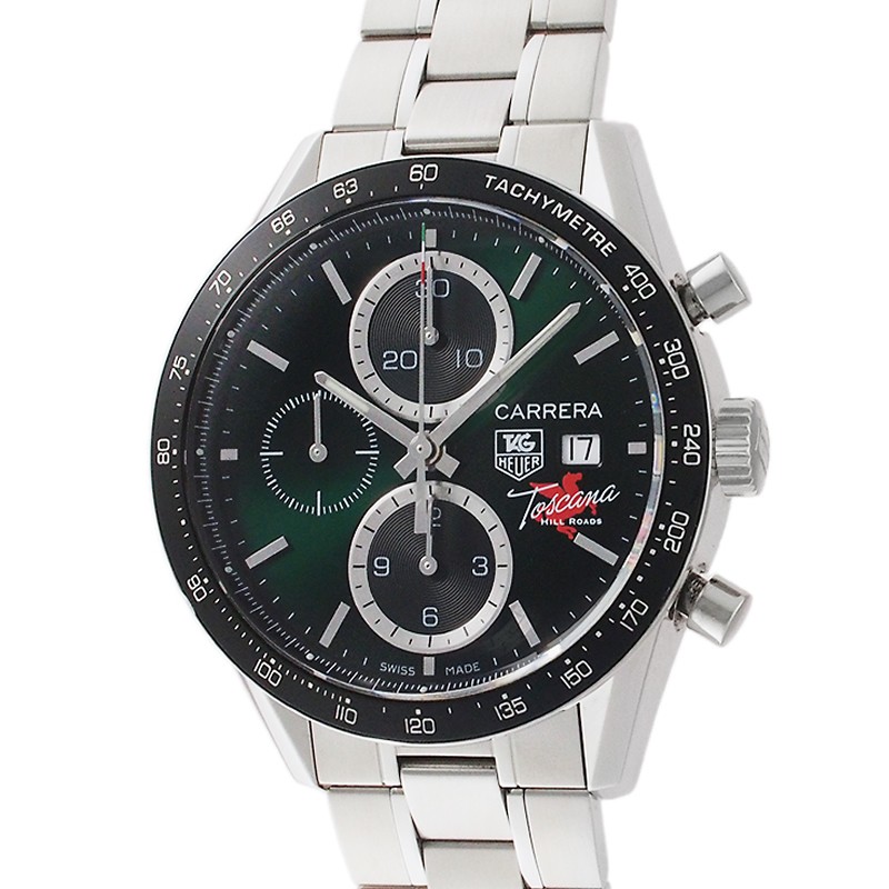 TAG Heuer Carrera Chronograph Tachymeter Japan Limited Edition Tuscany Hill Road