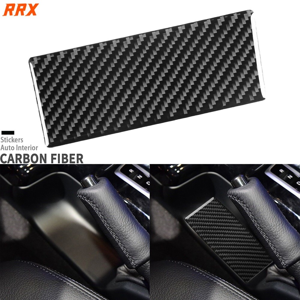 Real Carbon Fiber Console Handbrake Base Cover For Benz G-Class G63 W463 2013-18