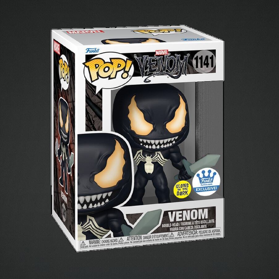 Marvel Venom Glow Funko Shop Exclusive Funko Pop 1141