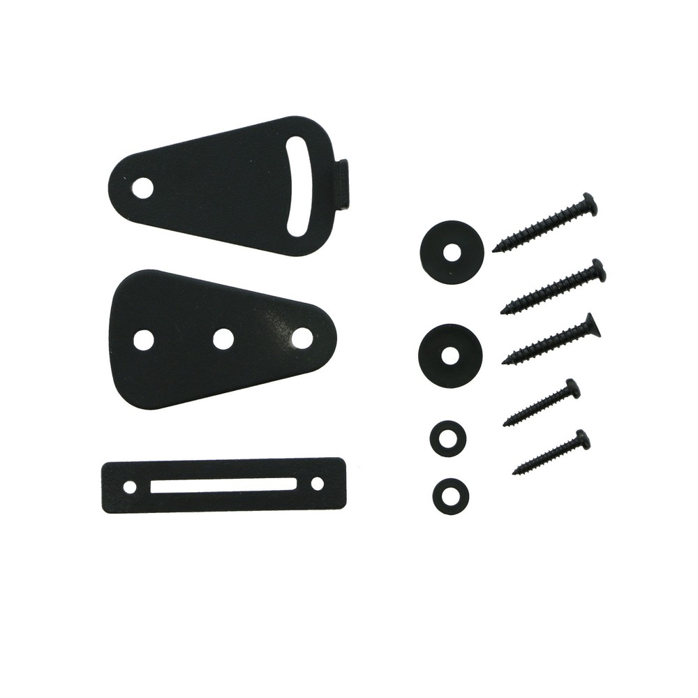 Miseno MBDH4095 Barn Door Privacy Latch - Black