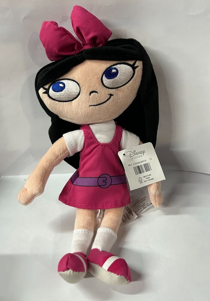 Disney Store Isabella Plush Phineas & Ferb Friend 11
