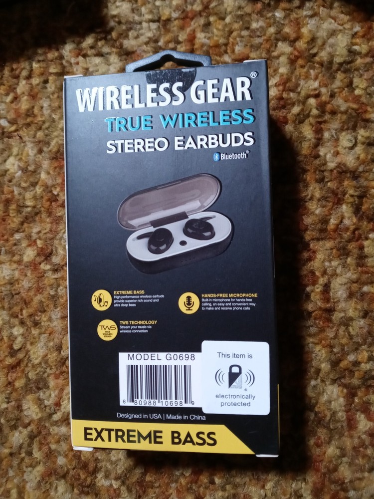 BILLBOARD G0698 Wireless Stereo Earbuds with Bluetooth for Clear Sound
